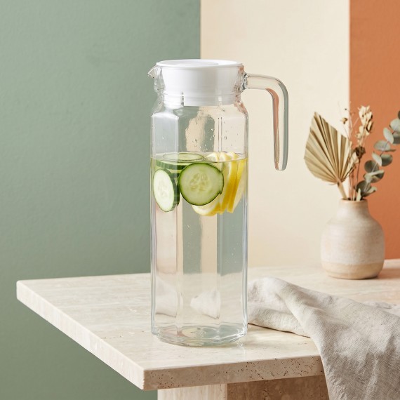 Pitcher RONG LIN WAH GYB126 W/COVER GLASS 1.1L 