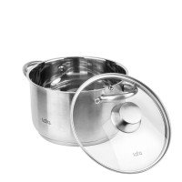 Casserols LARA LR02-266 S/STEEL AFINA 16CM 2.1L 