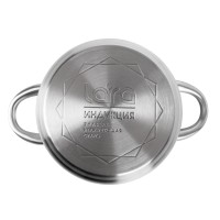 Casserols LARA LR02-266 S/STEEL AFINA 16CM 2.1L 