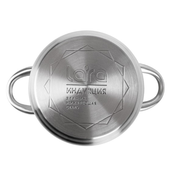 Кастрюли LARA LR02-266 S/STEEL AFINA 16CM 2.1L 