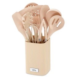 Kitchen tools set LARA LR07-80 COOKING TOOLS SET 12PC BEIGE 