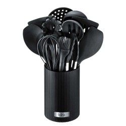 Kitchen tools set LARA LR07-81 COOKING TOOLS SET 12PC BLACK 