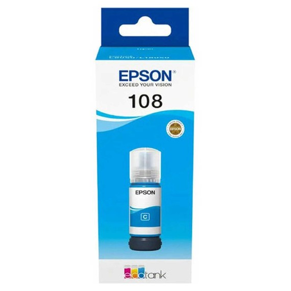 Картриджи и чернила EPSON 108 (Cyan) (C13T09C24A)