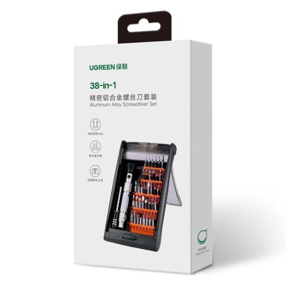 Отвертка UGREEN CM372 38-in-1 Aluminium Alloy Set (80459)