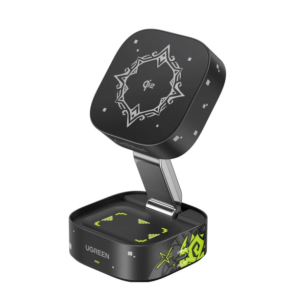 Power adapter UGREEN 2 in 1 Magnetic Wireless Charger (35316)