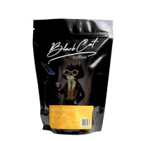 Coffee beans BLACK CAT BRAZYLIA-ETIOPA-INDIA 20/80 (500g)