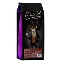 Coffee beans BLACK CAT ETIOPIA 100% ARABICA (1000g)