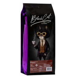 Coffee beans BLACK CAT ETIOPIA 100% ARABICA (1000g)