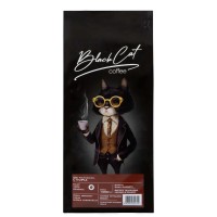 Coffee beans BLACK CAT ETIOPIA 100% ARABICA (1000g)