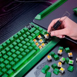 Keyboard RAZER BlackWidow V4 75% US Layout (Phantom Green Edition) (RZ03-05003300-R3M1)