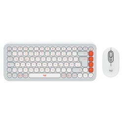 Клавиатура LOGITECH POP Icon Combo (White) (L920-013141)