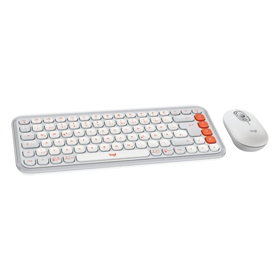 Клавиатура LOGITECH POP Icon Combo (White) (L920-013141)