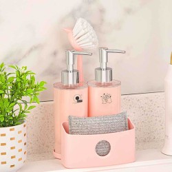 Диспенсер для жидкого мыла LIMON 193635 DUAL DISPENSER SET 3PCS(904987) 