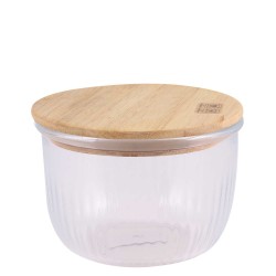 Տարա LIMON 217559 GLASSES W/LID WOOD 470ML (907872) 