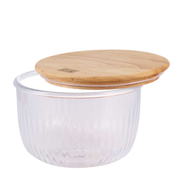 Тара LIMON 217659 GLASSES W/LID WOOD 970ML (907865) 