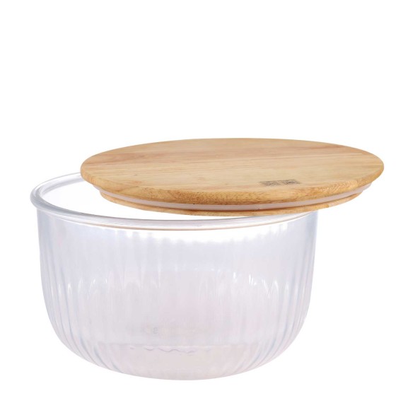 Bowl LIMON 217759 GLASSES W/LID WOOD 1.8L (907858) 