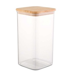 Jar LIMON 220759 SARINA W/LID WOOD 1.9L (908220)