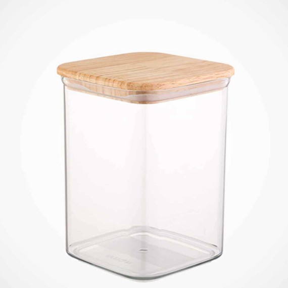 Банка LIMON 220859 SARINA W/LID WOOD 1.4L (908312) 