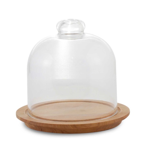 Chopping board LIMON 224059 WOOD FOR CHEESE SERVING W/LID (908572)