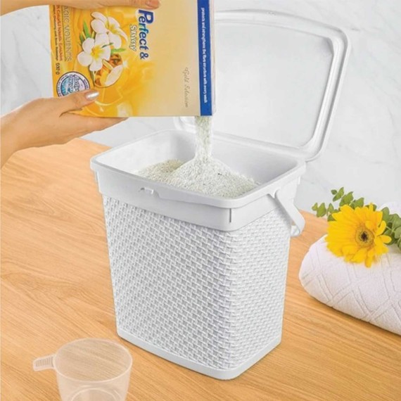 Ящики и карзины LIMON 227835 SMALL WASHING POWDER BOX KNIT DESIGN (909371) 