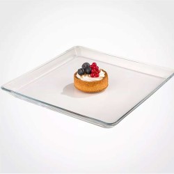 Tray LIMON 228600 GLASS SQUAR SERVING TRAY (906981)