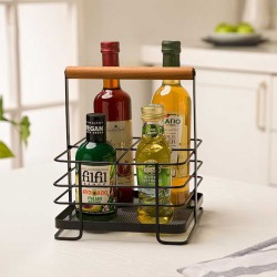 Box and baskets LIMON 231900 SQUAR METAL BLACK BASKET (909210) 
