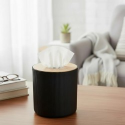 Box and baskets LIMON 237000 FOR NAPKIN W/WOOD LID (906684)