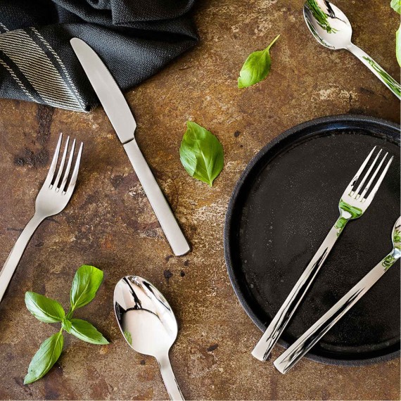 Սեղանի դանակ-պատառաքաղ BRA A040075 TOSCANA 75PC SET W/STEAK KNIFE 