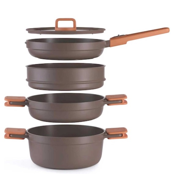 Набор пoсуды BRA A360024 COMPAC SET 4PC STACKABLE 24CM 