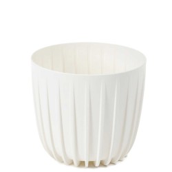 Flower pot LAMELA LA515-74 MIRA RECYCLE 160 CREAM 