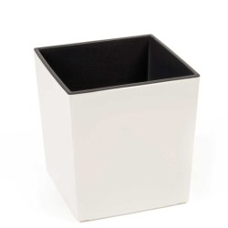 Flower pot LAMELA LA554-74 JUKA 400X400 CREAM 