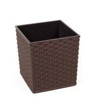 Ծաղկի զամբյուղ LAMELA LA594-83 JUKA RATTAN 190X190 MOKKA 