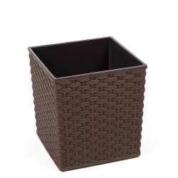 Flower pot LAMELA LA594-83 JUKA RATTAN 190X190 MOKKA 