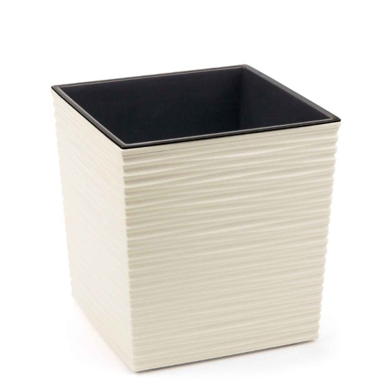 Цветочный горшок LAMELA LA599-74 DONICA JUKA DUTO 250X250 CREAM 