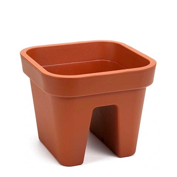 Flower pot LAMELA LA637-31 LOBELIA RECTAN. TERRACOTTA 