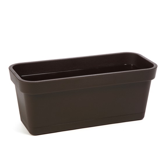 Flower pot LAMELA LA637-83 LOBELIA RECTAN. MOKKA 