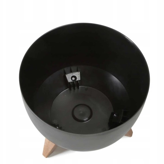 Цветочный горшок LAMELA LA797-04 MISA ROMA 240 BLACK 