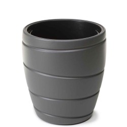 Flower pot LAMELA LA851-82 DONICA MEDIUM PASSA 400 ANTHRACIDE 