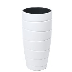 Flower pot LAMELA LA852-05 DONICA BIG PASSA 400 WHITE 