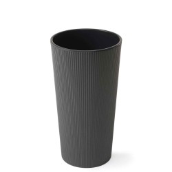Flower pot LAMELA LA866-04 LILIA JUMPER 400 BLACK 