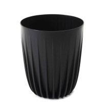 Flower pot LAMELA LA914-04 MIRA ECO RECYCLED 250 BLACK 