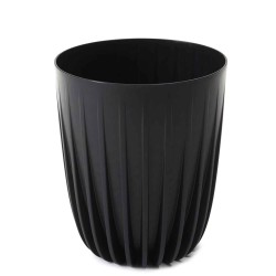 Цветочный горшок LAMELA LA914-04 MIRA ECO RECYCLED 250 BLACK 