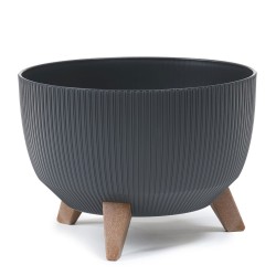 Flower pot LAMELA LA957-87 MISA ROMA JUMPER ECO RECYCLED 290 GREY-GREEN 