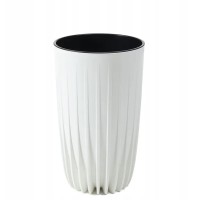 Flower pot LAMELA LA982-05 MIRA WISOKA 250 WHITE 