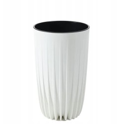 Flower pot LAMELA LA982-05 MIRA WISOKA 250 WHITE 