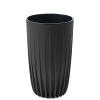Flower pot LAMELA LA984-04 MIRA ECO RECYCLED 250 BLACK 