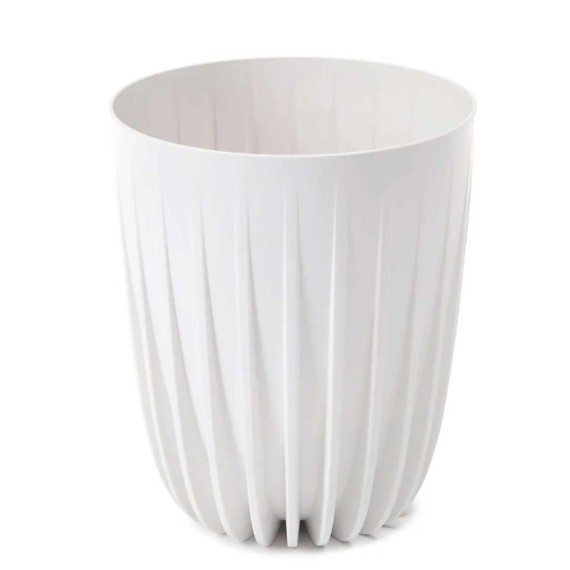Flower pot LAMELA LA987-05 MIRA ECO WOOD 300 WHITE 