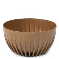 Flower pot LAMELA LA987-38 MIRA ECO WOOD 300 NATURAL WOOD 