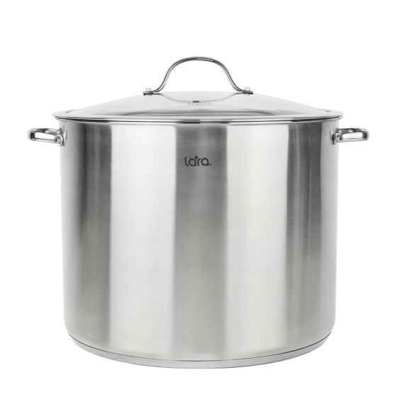 Կաթսաներ LARA LR02-904 S/STEEL ATLANTA 36x28CM 28.5L 