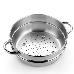Strainer MONIX M455024 OPTIMA S.STEEL 24CM COLANDER 